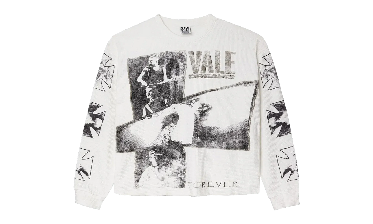 Valley Slam Long-Sleeve "White" FD9ZL4AN