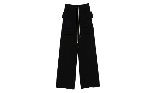 Cargo Drawstring Wide Pants "Black" DU02E7394 JDB 09