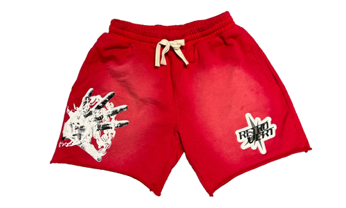 Hands Shorts "Red" RET019