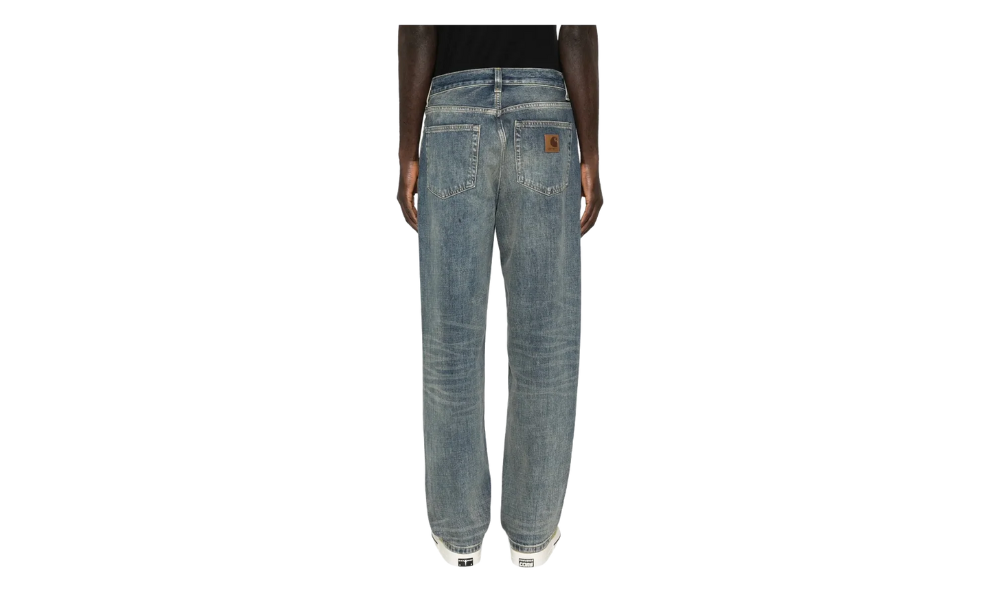 Aaron Pant - Camano Denim "Blue (Worn Used Wash)" I035879 01 4Q