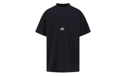 Oversized Crew Neck T-Shirt "Washed Black / White" 850345 TTVK5 9034