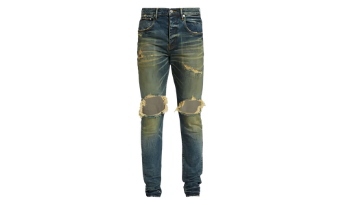 DROPPED FIT JEANS - MID RISE WITH TAPELEG "Indigo" P002 MID 34