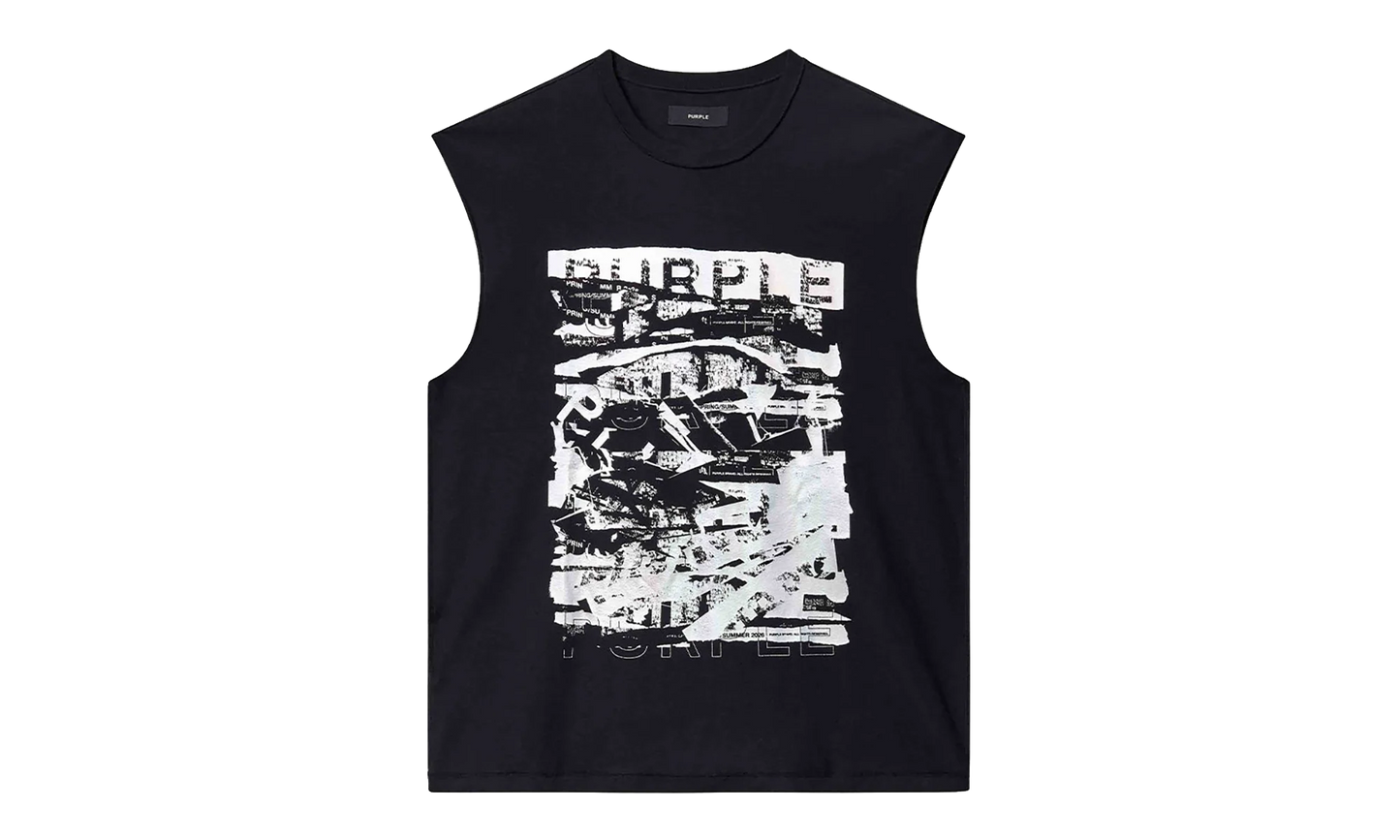 Foil Textured SL Tee "Black" P103 TBIF226