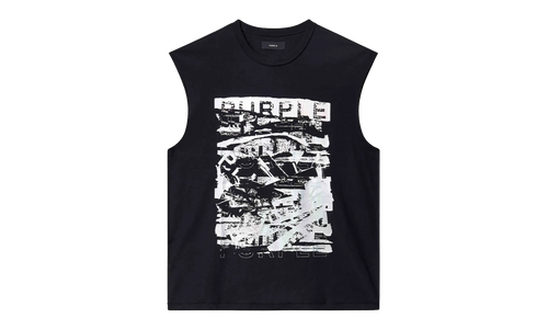 Foil Textured SL Tee "Black" P103 TBIF226