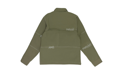 OVERSIZED RUGBY BUTTON-DOWN SHIRT "Green" 1111270011