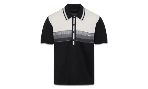 Ma Striped Polo "BLACK" AMKNPO1075
