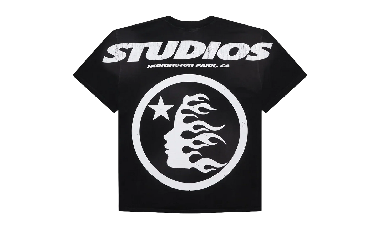 Studios Cartoon Logo T-Shirt "Black / Yellow" HSR145