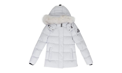 Cloud 3Q F Puffer Jacket Wmns "Grey Fur" MSK WOTW 0001