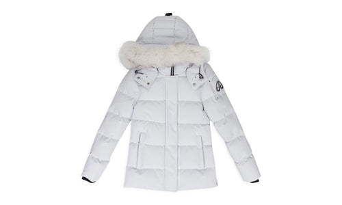 Cloud 3Q F Puffer Jacket Wmns "Grey Fur" MSK WOTW 0001