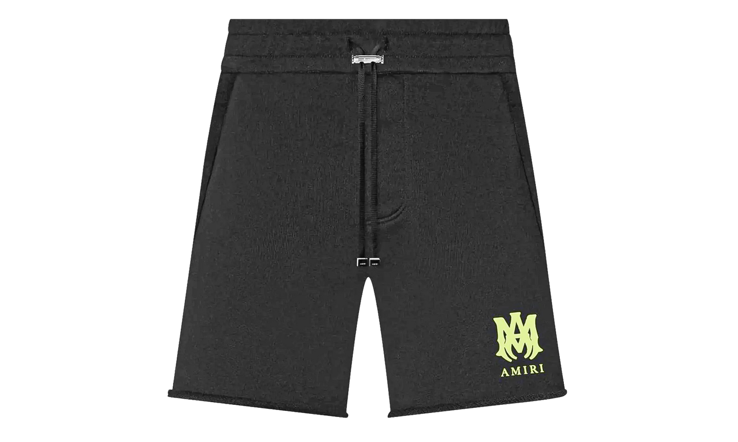 MA Logo Sweatshorts "Black / Lime" PF22MJP038 763