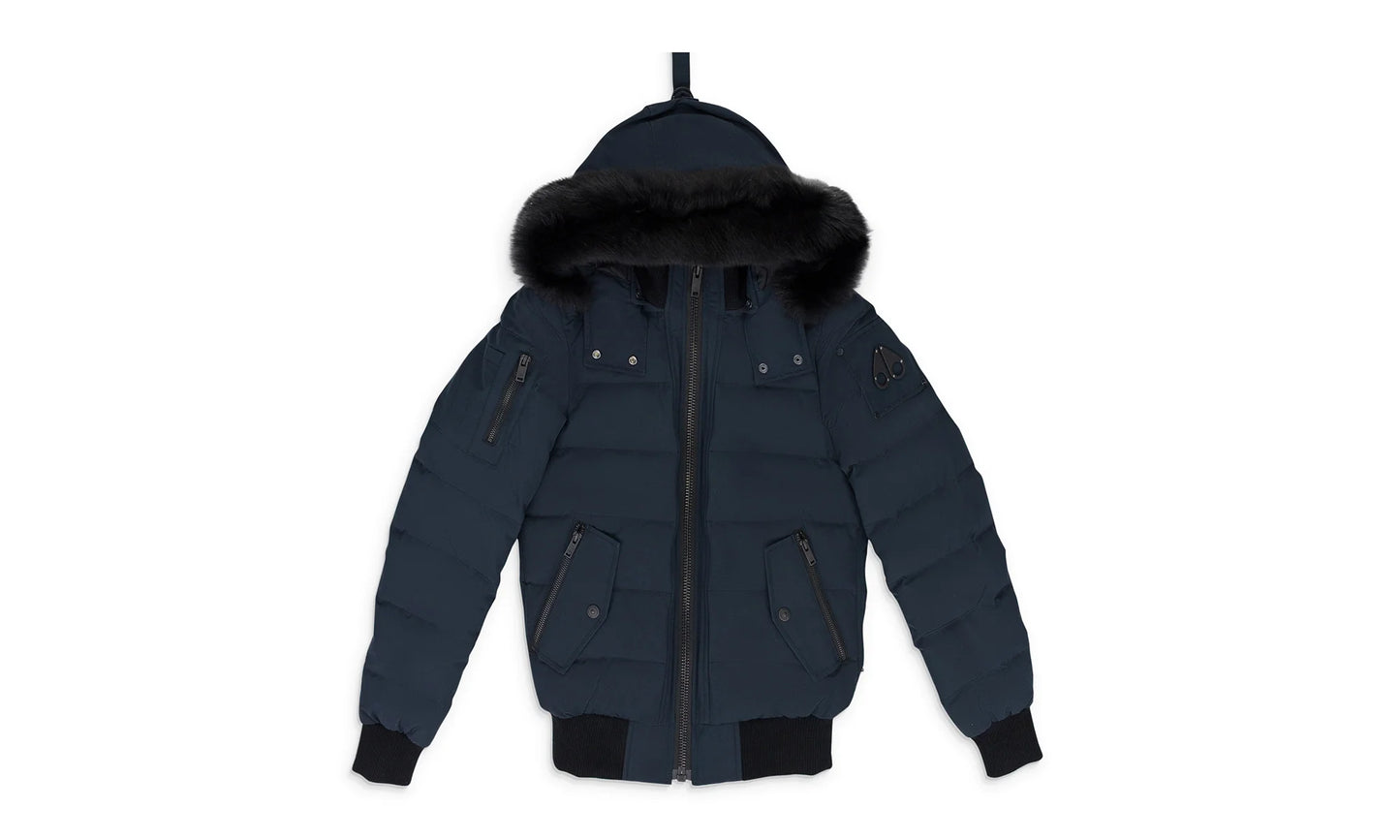 Onyx Ladriere Shearling Bomber Wmns "Navy / Black" MSK WOTW 0011