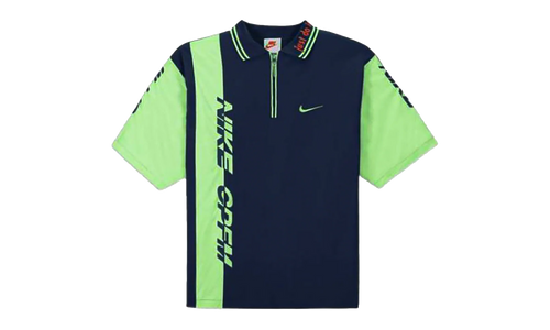 Nike x Cactus Plant Flea Market Short Sleeve Polo Shirt "Navy Green" DM4959 410