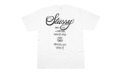 World Tour Tee "White" STUS309