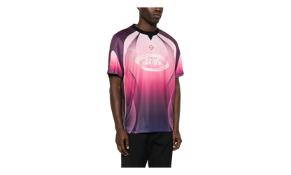 Gradient Football Jersey T-Shirt "Aubergine" MSS26JTP35301