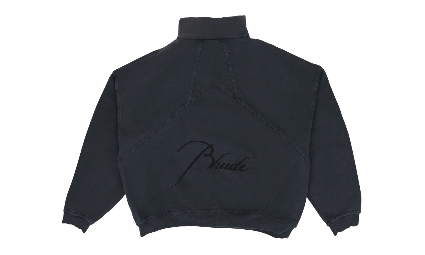 Script Logo Quarter Zip "Black" RHDMTPS0101 BLK