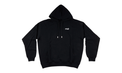 PAINT SPLATTER ARROW DIAG FRENCH TERRY HOODIE "Black" 44OWOS26K062 001