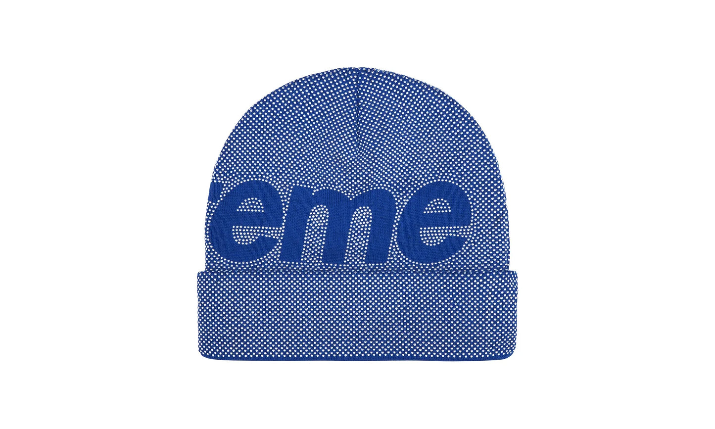 Studded Knockout Big Logo Beanie "FW25 - Royal" SU26789