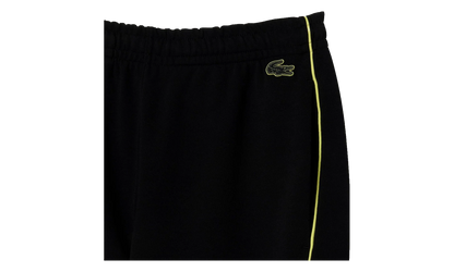 Embroidered Regular Fit Track Pants "Black / Flash Yellow" XH1431 6VT