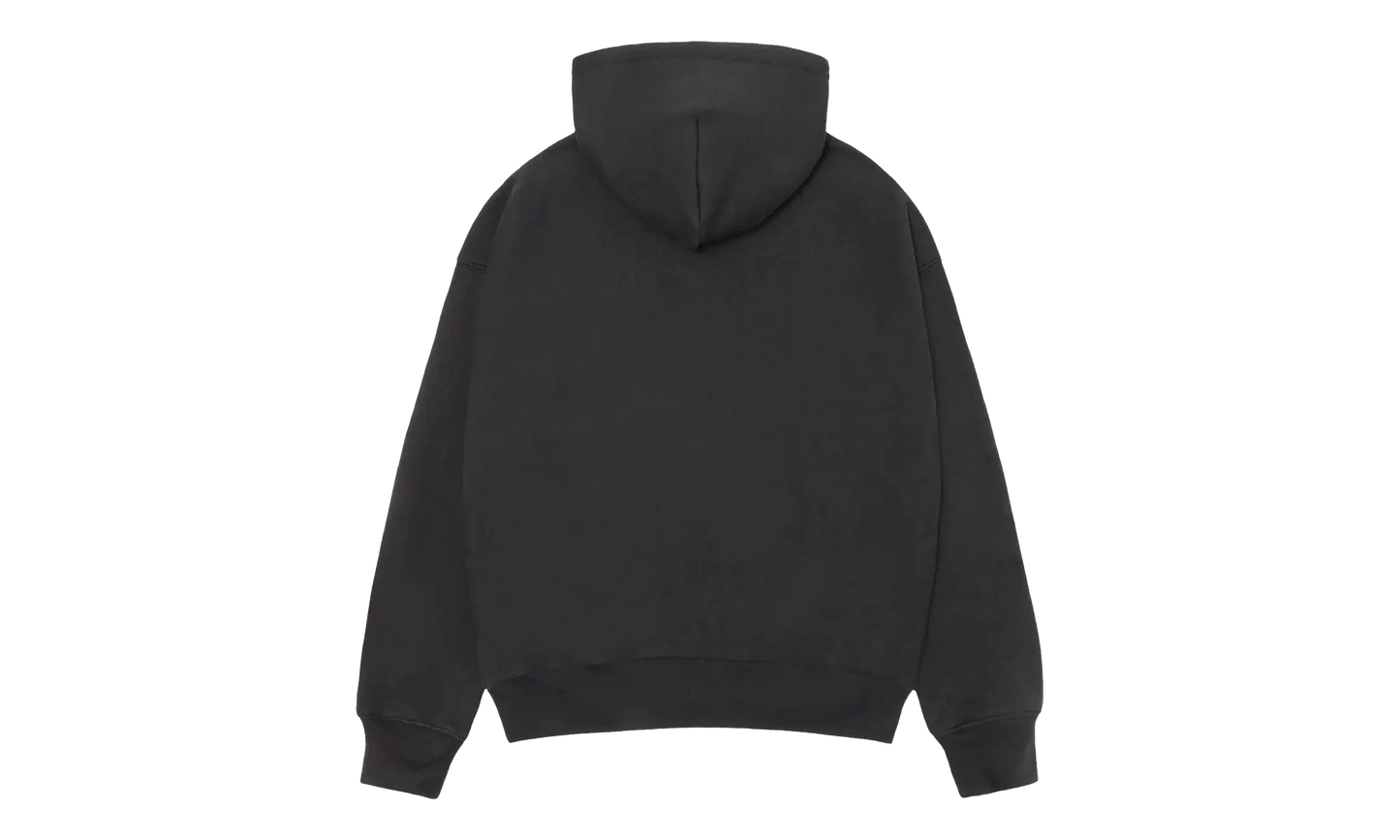 Applique Hoodie "Black" STUS427