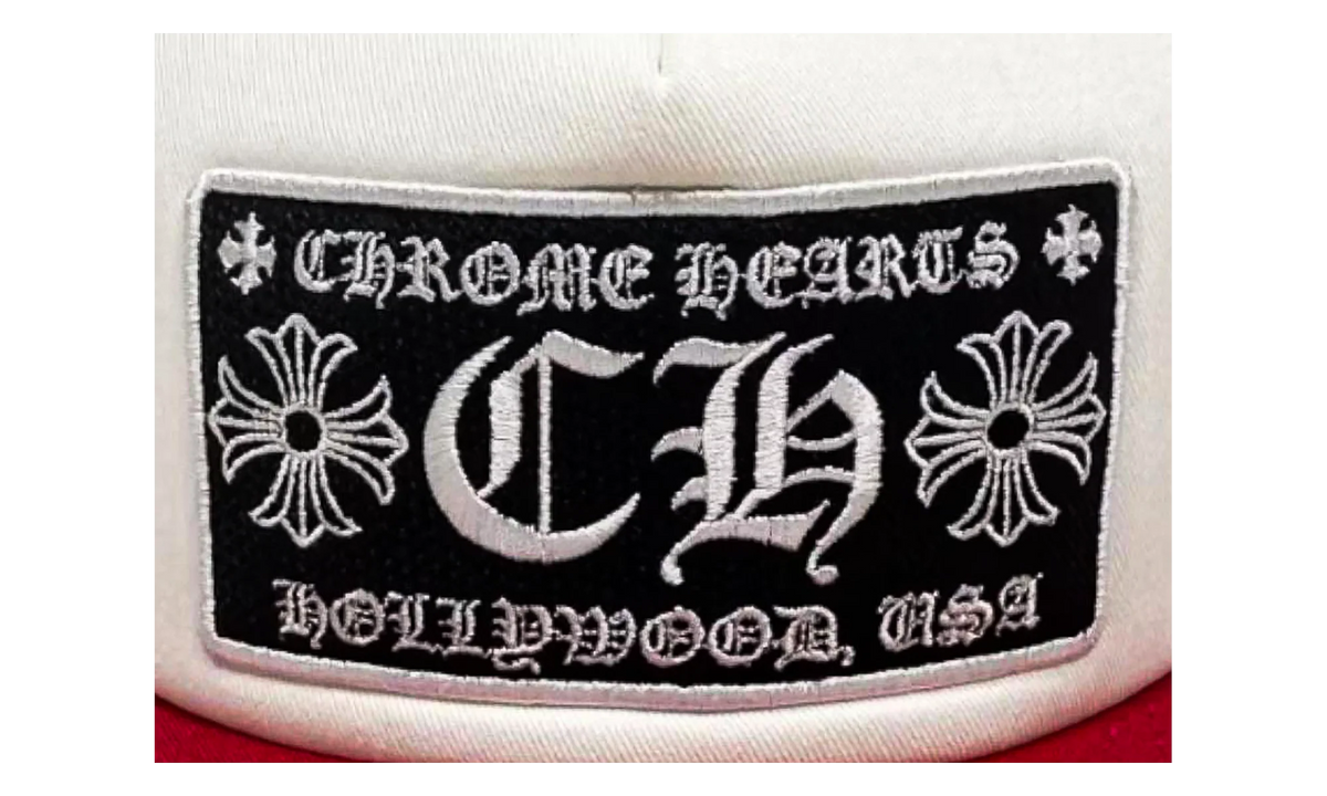 CH Hollywood Trucker Hat "Red / White" CHRM1170