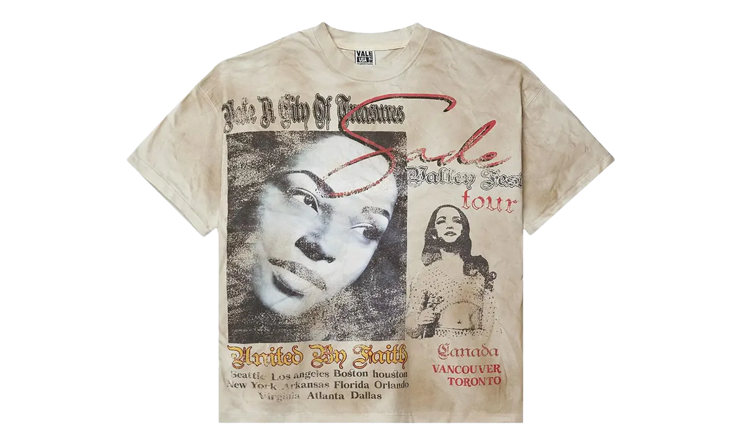 Forever Valley Tour Tee "Creme" VAL128