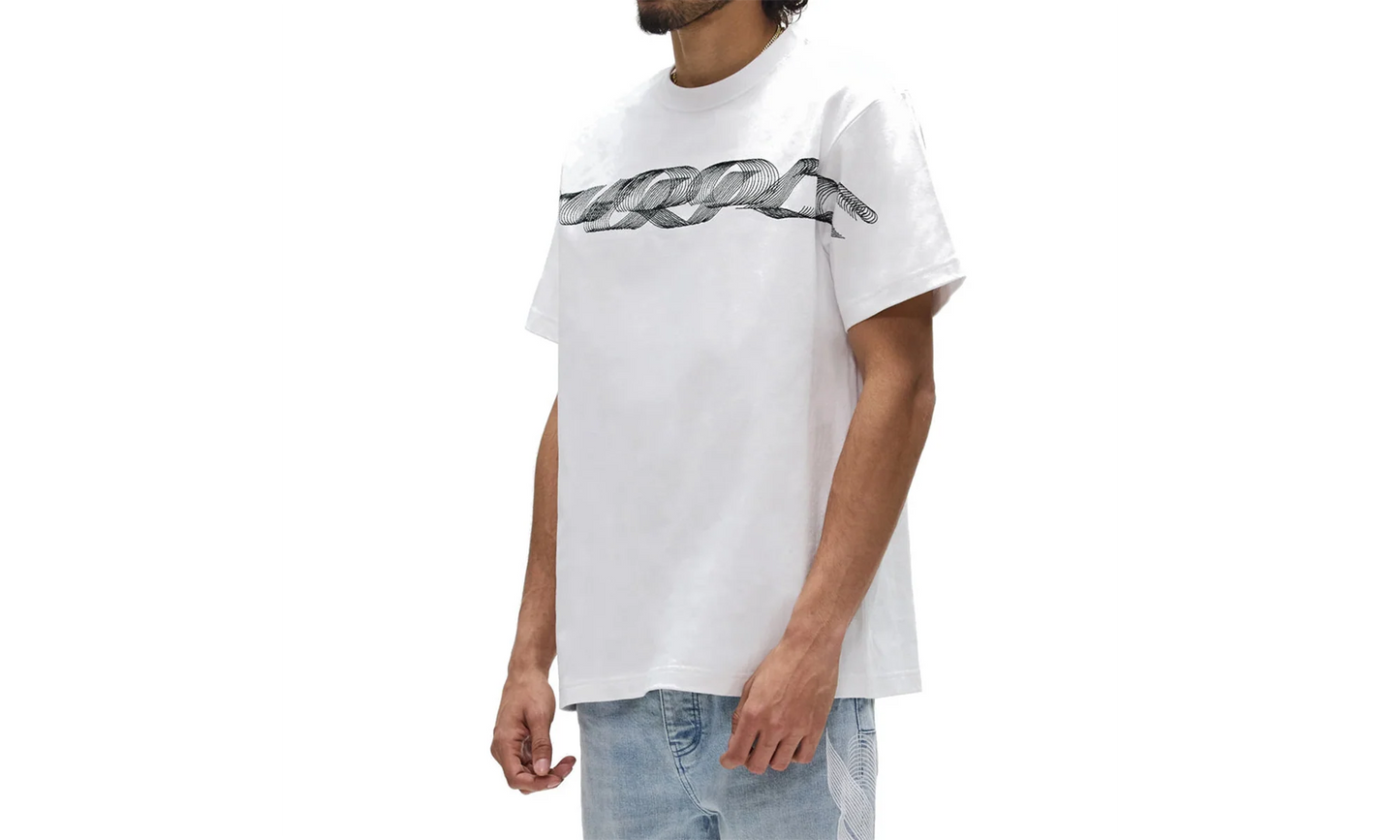 Ribbon Tee "White" P117 HWEM226