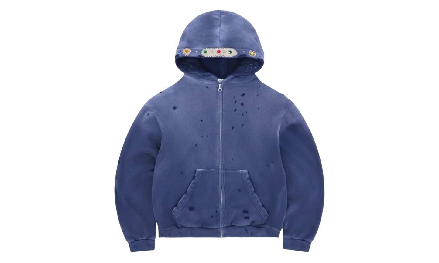 Sapphire Zip Up Hoodie "Purple" BS101
