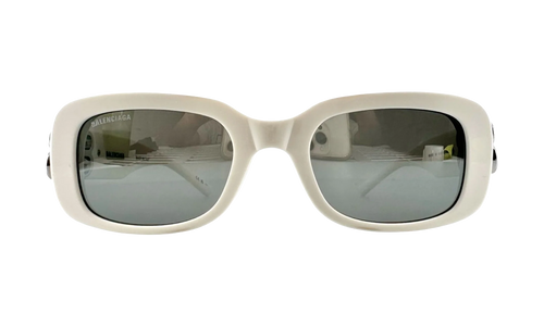 BB Hinge Oval Sunglasses "White" BB0310SK 003