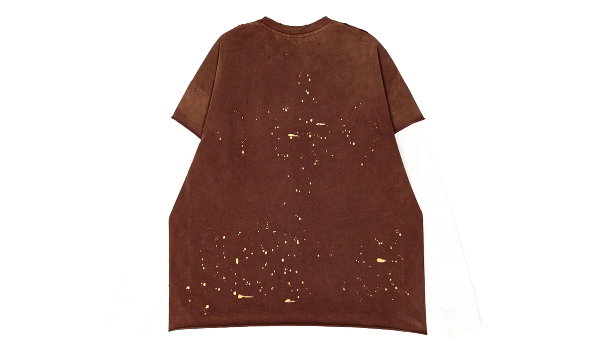 Luke Thermal Long Sleeve Tee Shirt "Brick White" FW25TEE018 BRK