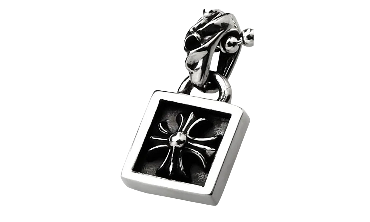 FRAMED CH PLUS CHARM & Ball Chain "Silver" CHRM0732