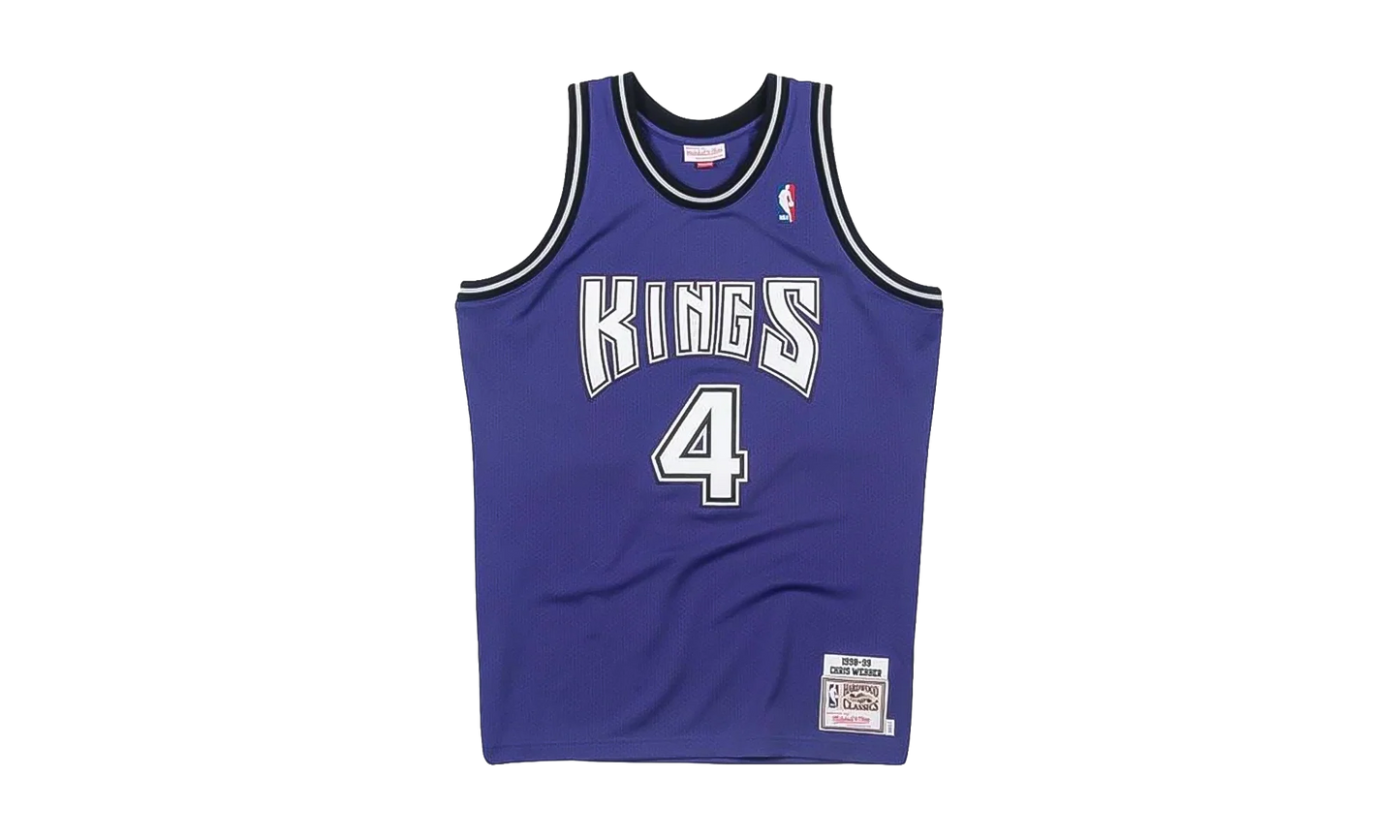 NBA Chris Webber Authentic Jersey "Sacramento Kings - Purple" BA64UZ SKI L CAW