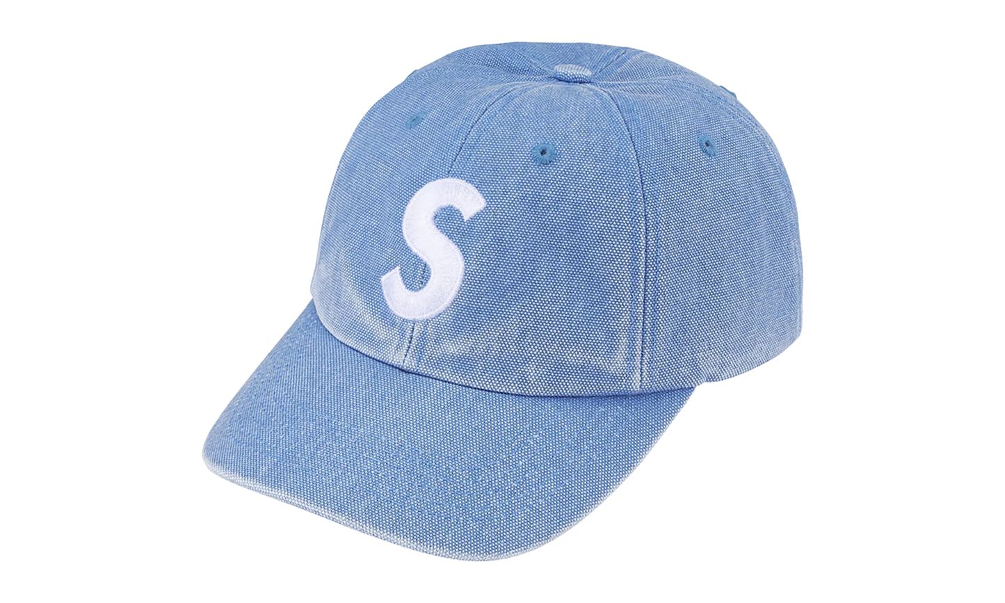 Pigment Coated S Logo 6-Panel "SS26 - Light Blue" SU27307