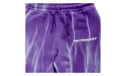 Flare Sweatpants "Purple" RET013