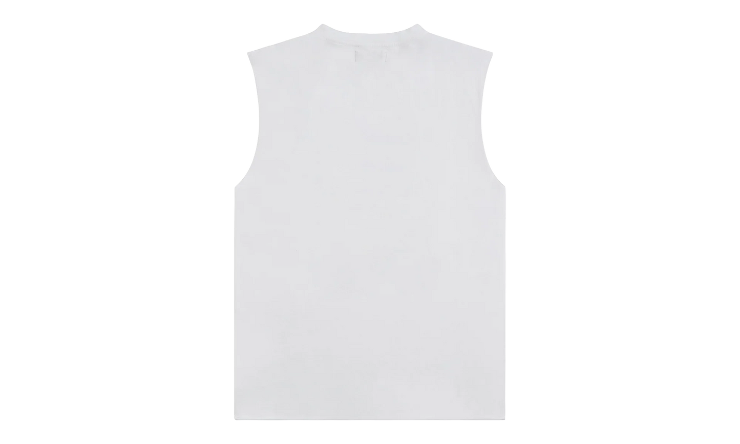Monk Sleeveless Tee "White" ALSS26MJSST39B