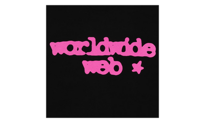 Web Logo Short Sleeve T-Shirt "Black Pink" SP5der339
