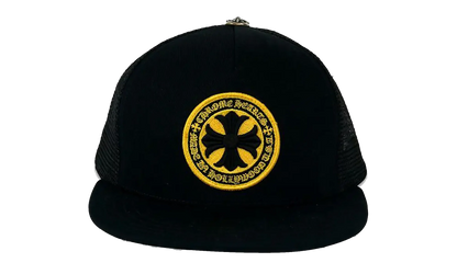 Plus Cross Seal Stamp Trucker Hat "Black" CHRM1141