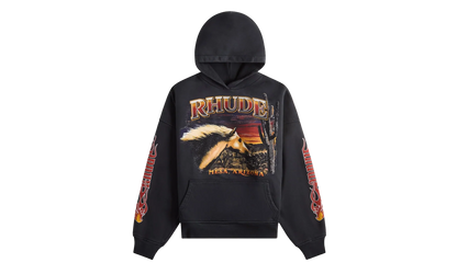 MESA STALLION HOODIE "Vintage Black / Red / Yellow" RHFW25HO04012 3169