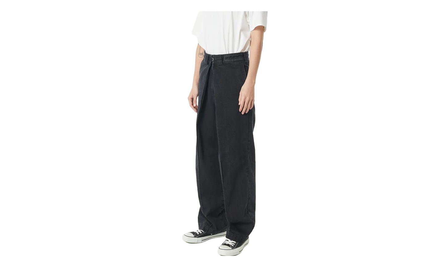 BigTuck Denim Trouser "Black" 963945
