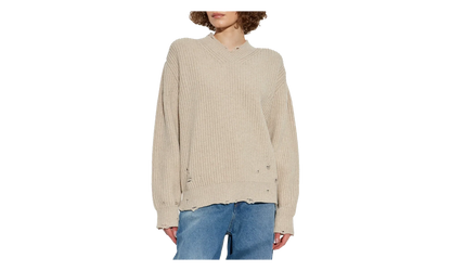 Wool Sweater WMNS "Beige Melange" S52HN0011 M13138 806M