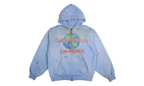 1969 Rock Zip Hoodie "Blue" SAT010