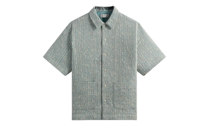 Slub Boucle Anton Reade Shirt "Glaze Green" KHM031817 5016
