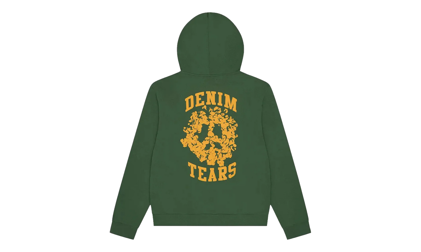 Denim University Zip Hoodie "Green" DT463