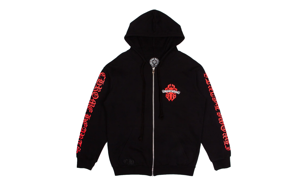 DAGGER LOGO ZIP UP HOODIE "Red" CHRM0758