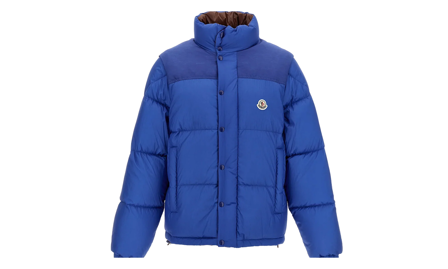 Verone 1 Reversible Monogram Puffer Jacket "Blue" MON15