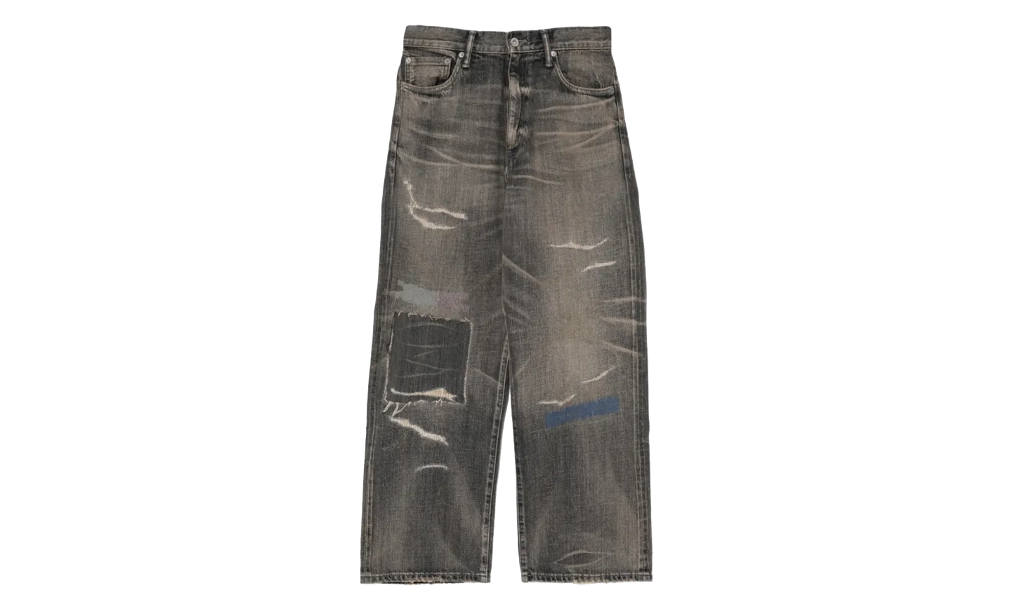 Savage Denim DP Wide Pants "Black" 252XBNH PTM07 BLAC