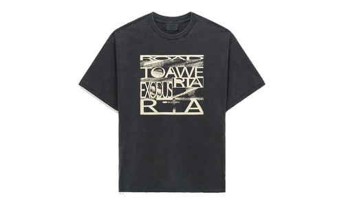 Elian Double Layered Tee "Black Exodus" MEXOK911 T2306BKEXD