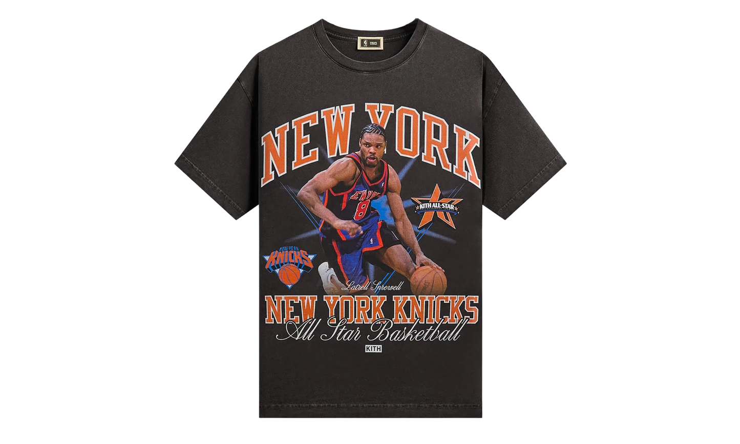 NBA All-Star NY Knicks Latrell Sprewell Tee "Black" khm034972 001
