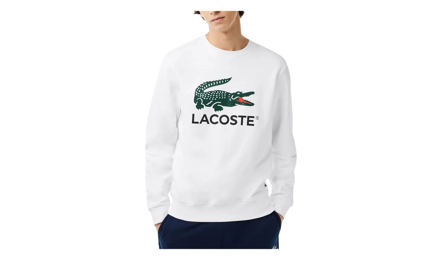 Classic Fit Fleece Sweatshirt "White" SH1281 001