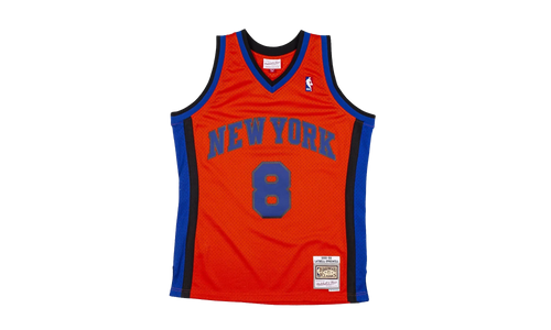 NBA Latrell Sprewell Reload Swingman Jersey "1998 New York Knicks - Orange" SMJYCP19287 NYKORAN98LSP