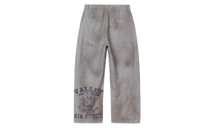 Pinstripe Work Pants "White / Black" VBKB9X80